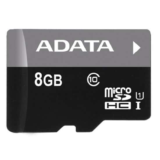 کارت حافظه  ای دیتا Premier UHS-I U1 Class 10 50MBps 8GB152355